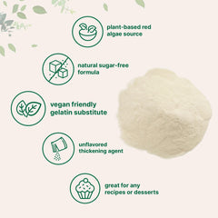 Micro Ingredients close-up of powder texture illustrating fine, pure consistency
