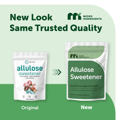 Micro Ingredients close-up granules texture illustrating sugar-like mouthfeel benefit