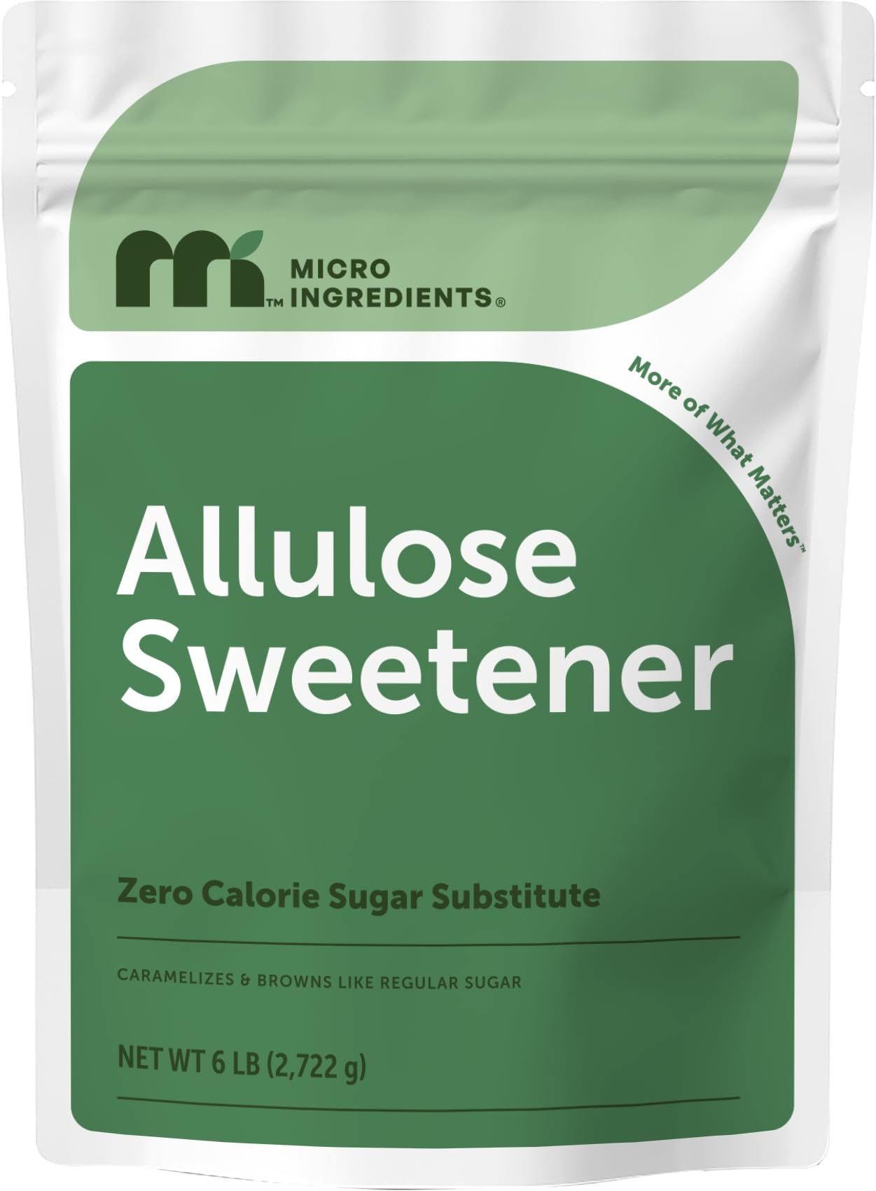 Micro Ingredients front package showing 6 lb bag and clear labeling for bulk convenience
