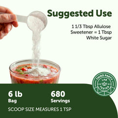 Micro Ingredients allulose stirred into coffee delivering sweetness without aftertaste