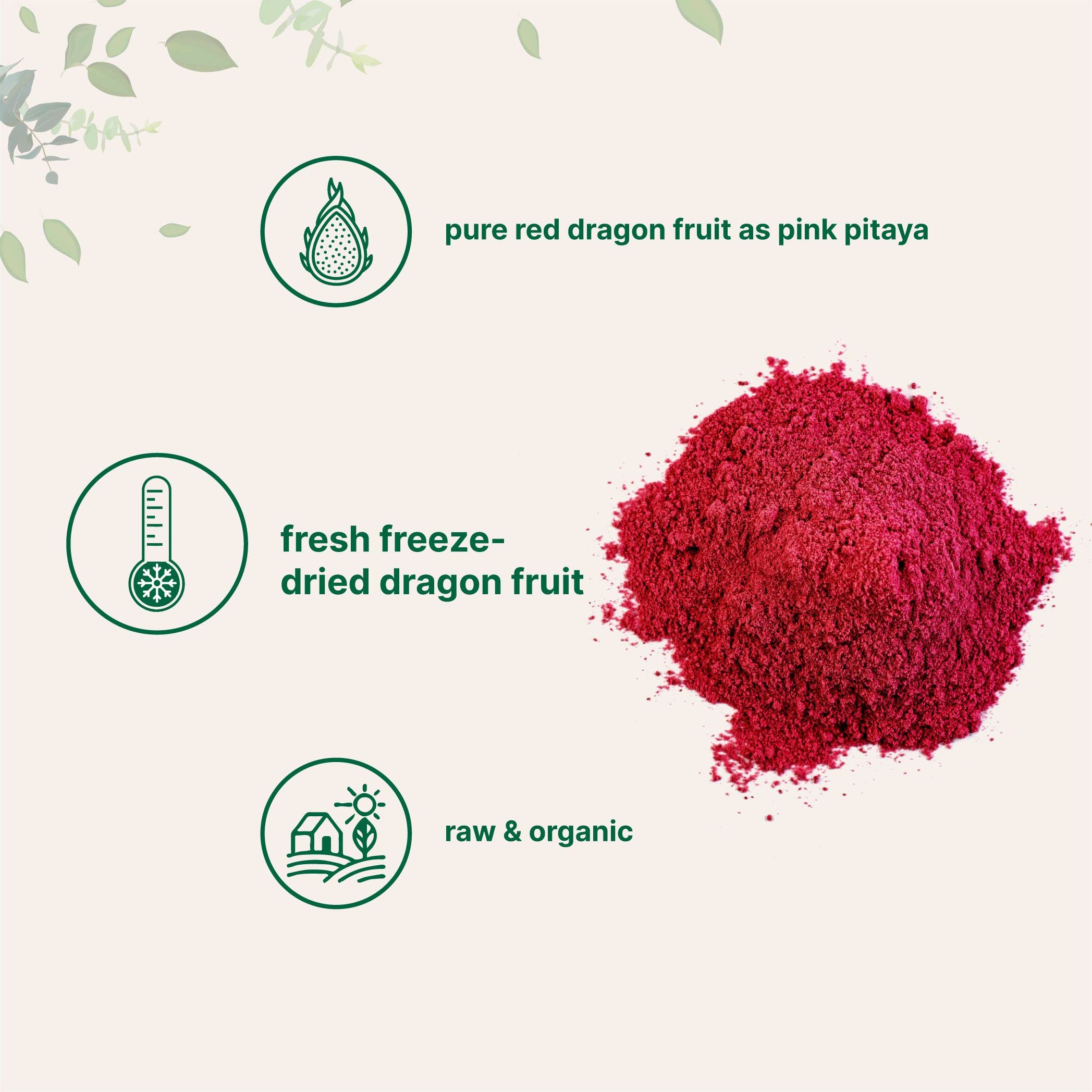 Micro Ingredients powder blended into a vibrant smoothie bowl for colorful natural fruit flavor