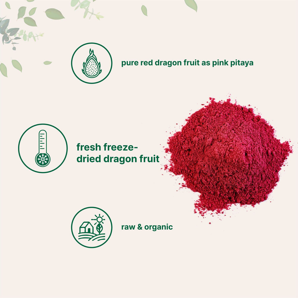 Micro Ingredients powder blended into a vibrant smoothie bowl for colorful natural fruit flavor