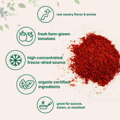 Micro Ingredients reconstituted tomato sauce in bowl showing rich consistency