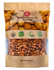 Mighty Apricot front packaging showing resealable 16 oz bag and organic label benefit freshness