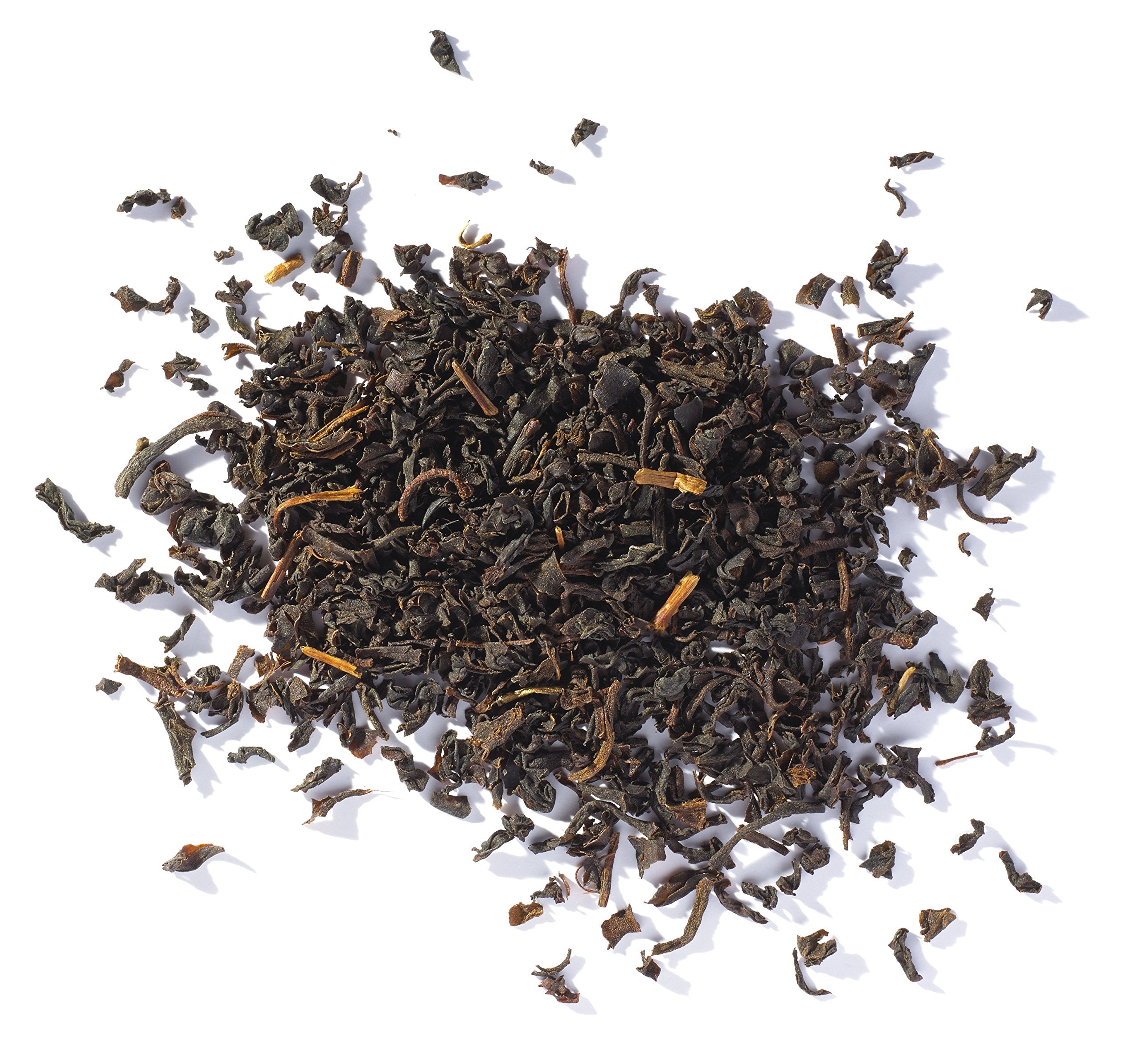 Mighty Leaf loose leaf close-up revealing whole leaves and aroma for richer steeping