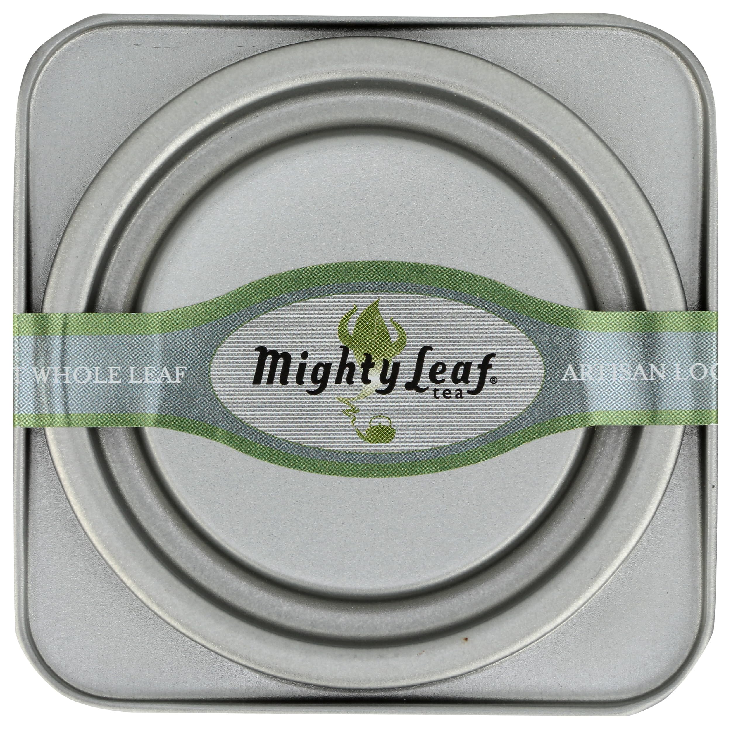 Mighty Leaf mint matcha latte with foam showcasing creamy texture and cool finish