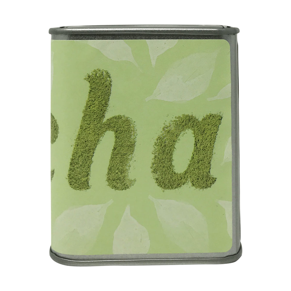 Mighty Leaf whisked matcha cup with foam demonstrating creamy froth and balanced flavor