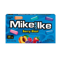 MIKE AND IKE front packaging showing theater box and branding for easy grab-and-go