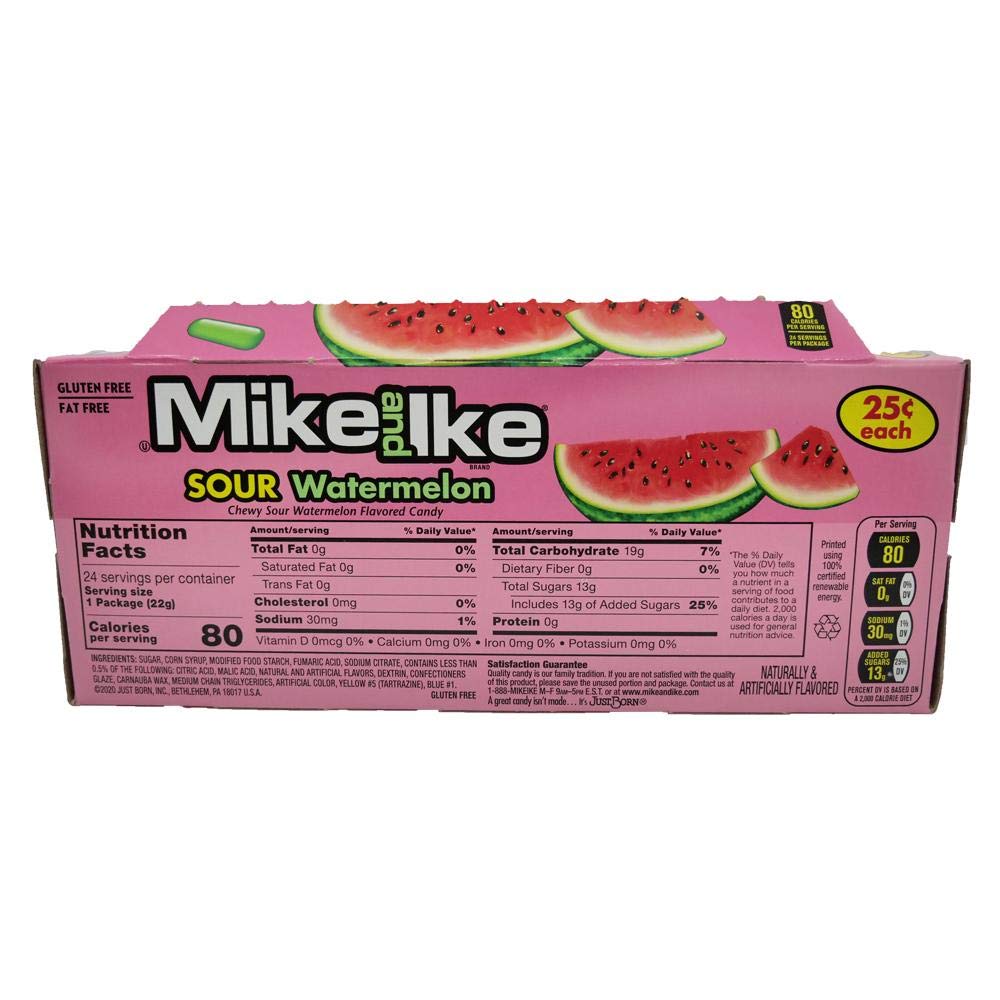 MIKE AND IKE candies displayed in a party setting, perfect for events and sharing