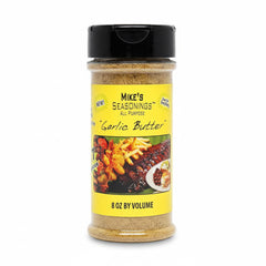 Mike's Seasonings front packaging showing label and 8 oz benefit
