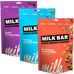 Milk Bar front packaging showing three resealable bags and clear branding, great for gifting