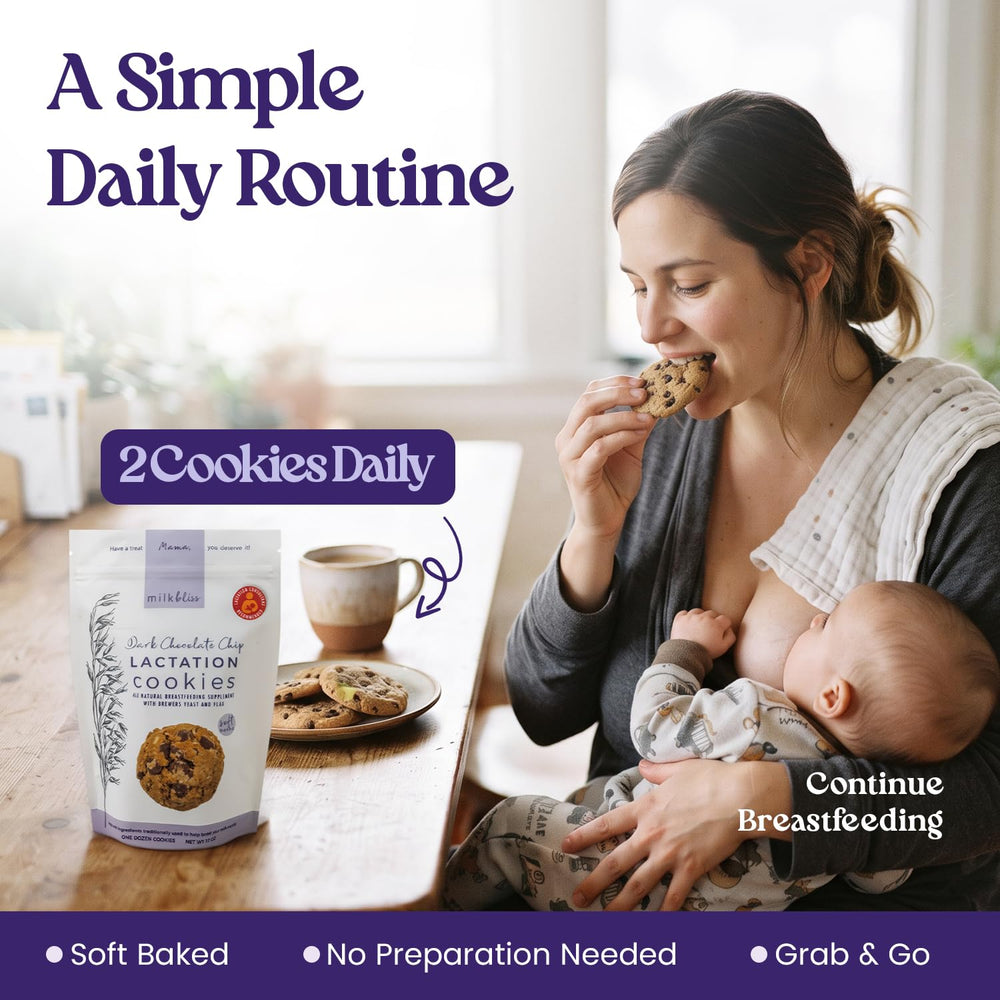 MilkBliss nutrition label and ingredients detail, supports informed-choice benefit