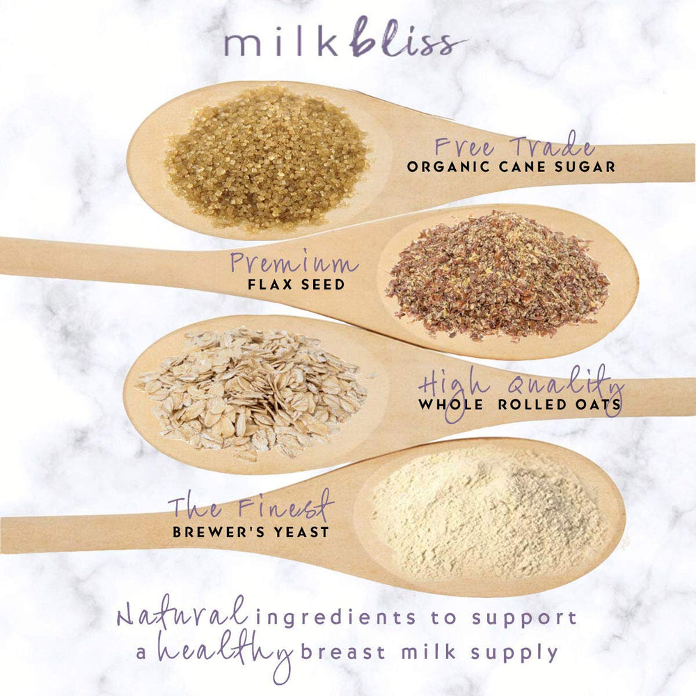 MilkBliss open pack with visible cookies indicating freshness and ready-to-eat benefit