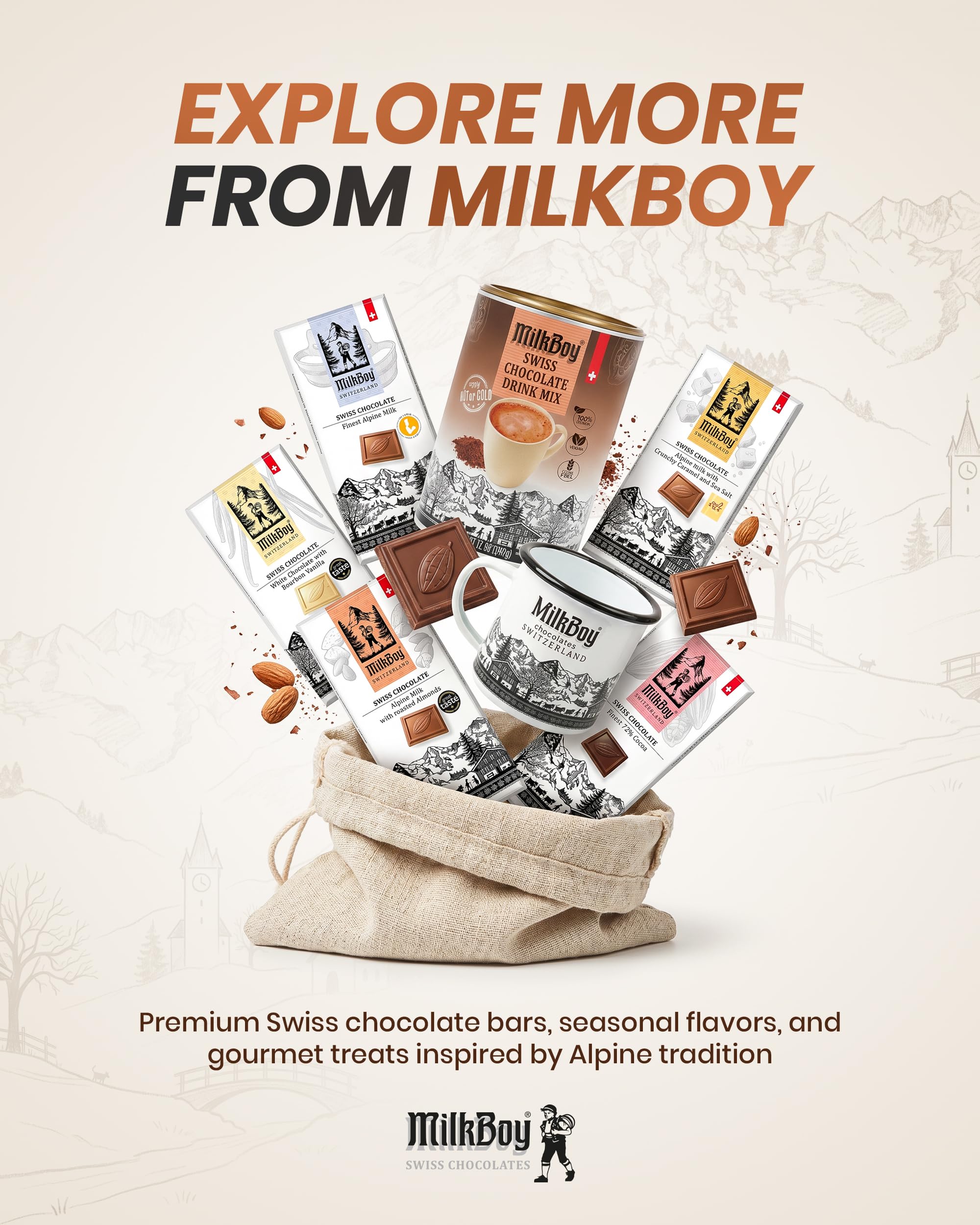 MilkBoy label and ingredients close-up, communicates transparent sourcing benefit