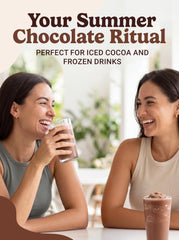 MilkBoy hot chocolate in mug, illustrates creamy drink enjoyment benefit