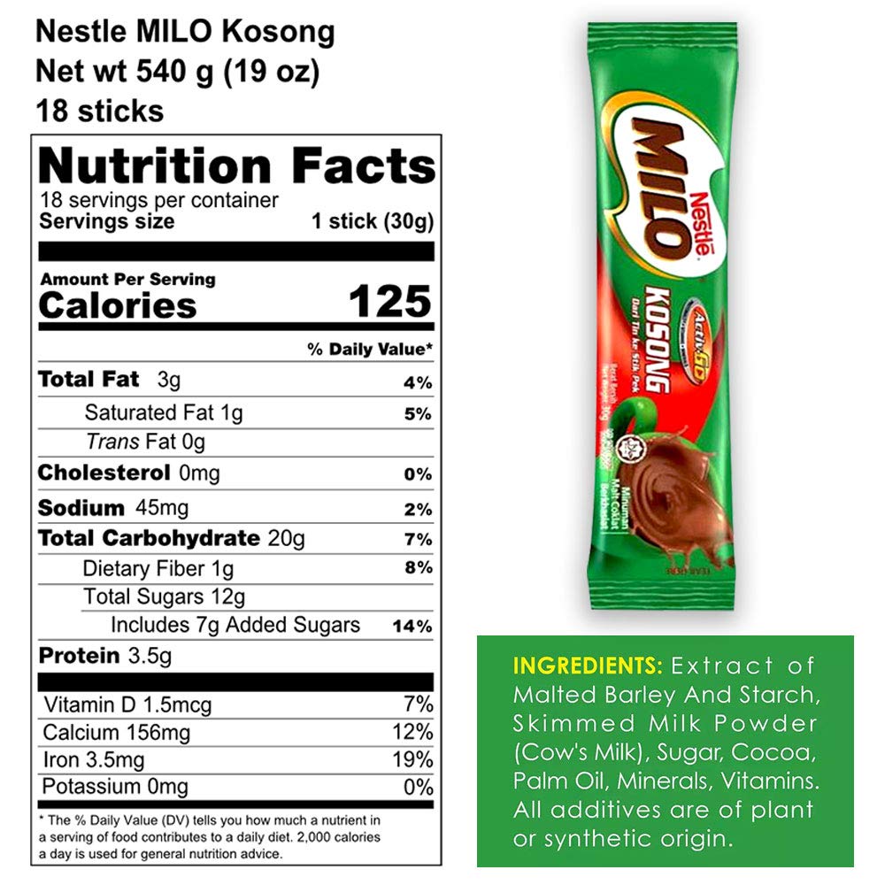 Milo sticks in a backpack pocket demonstrating on-the-go convenience for busy days