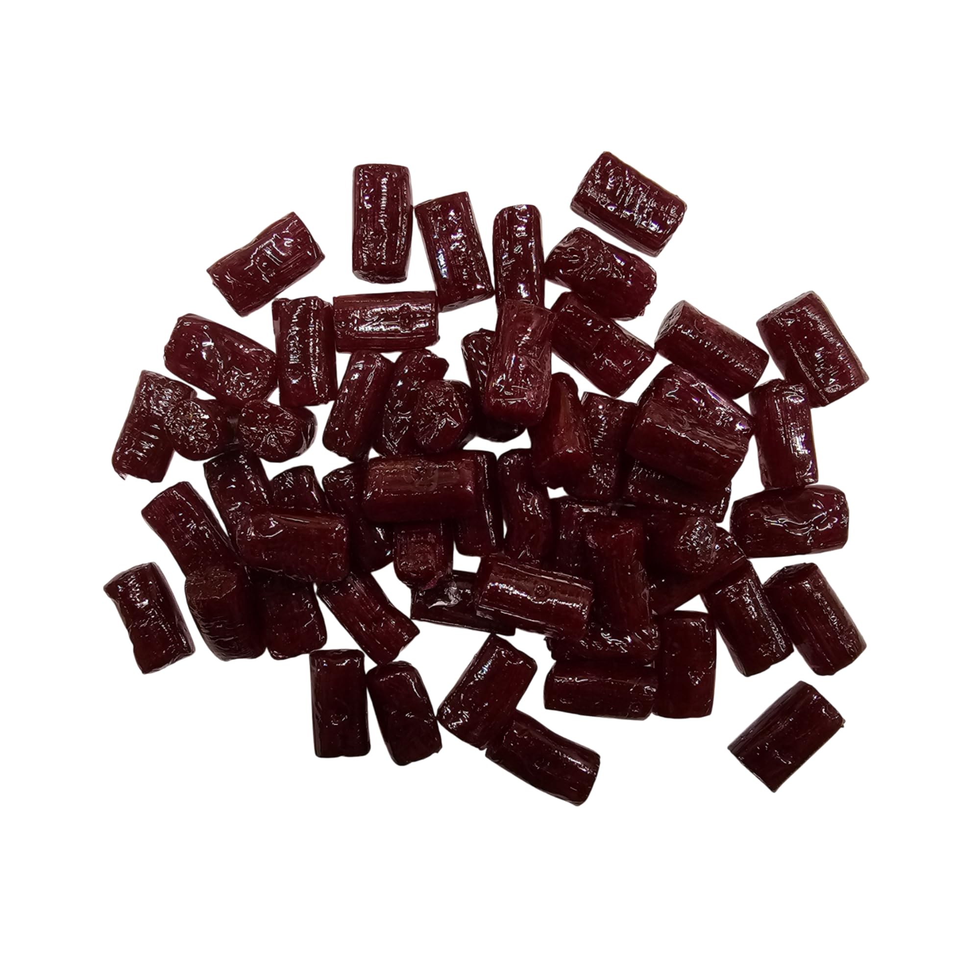 MIMA MIMA texture detail of grape hard candy, consistent color and finish