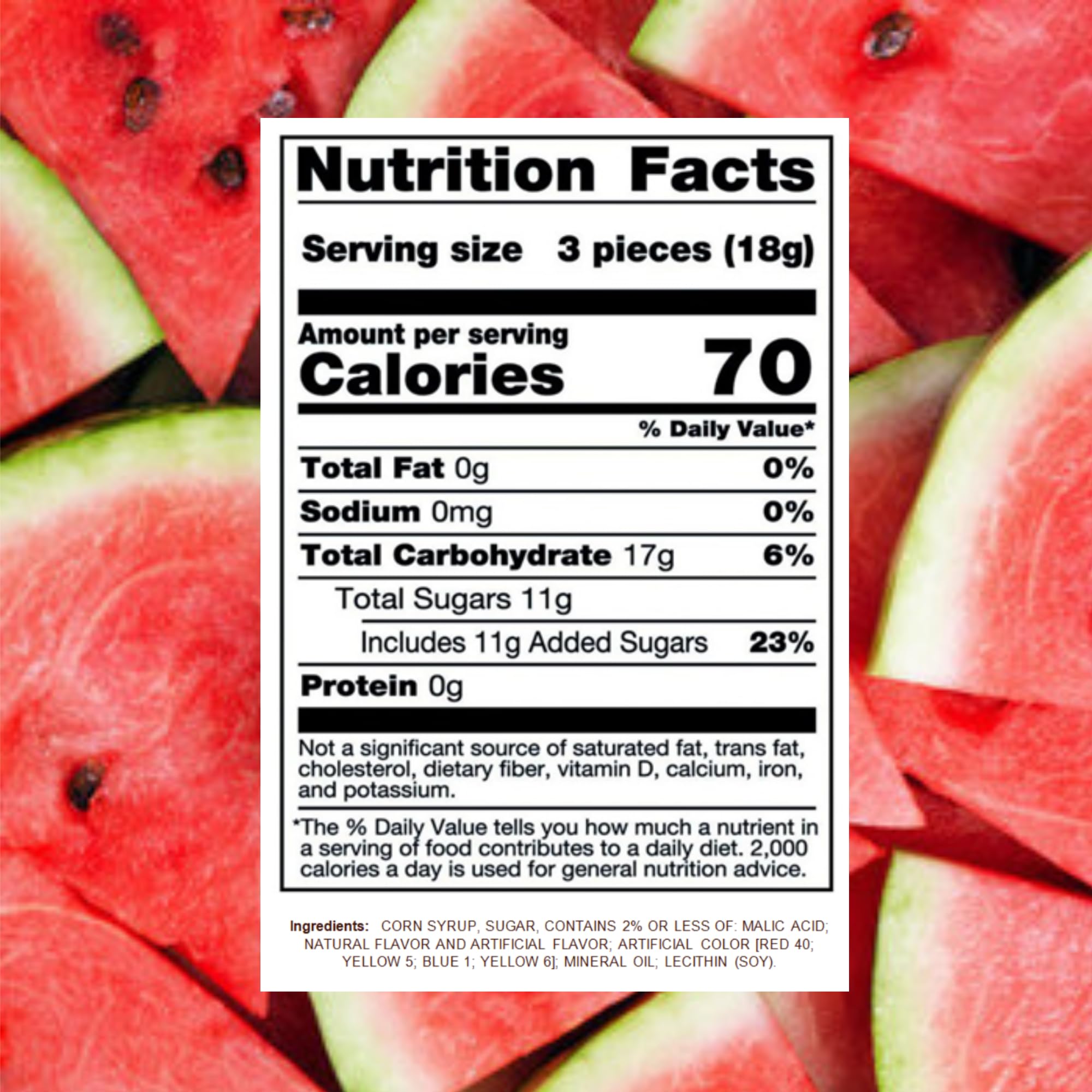 Mima Mima label highlighting repackaging information and clear sourcing benefit