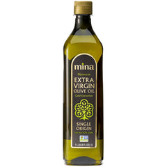 Mina front bottle showing label and easy pantry identification
