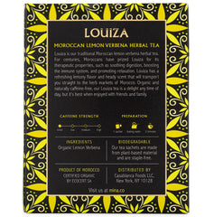 Mina loose lemon verbena leaves texture showing quality and natural aroma