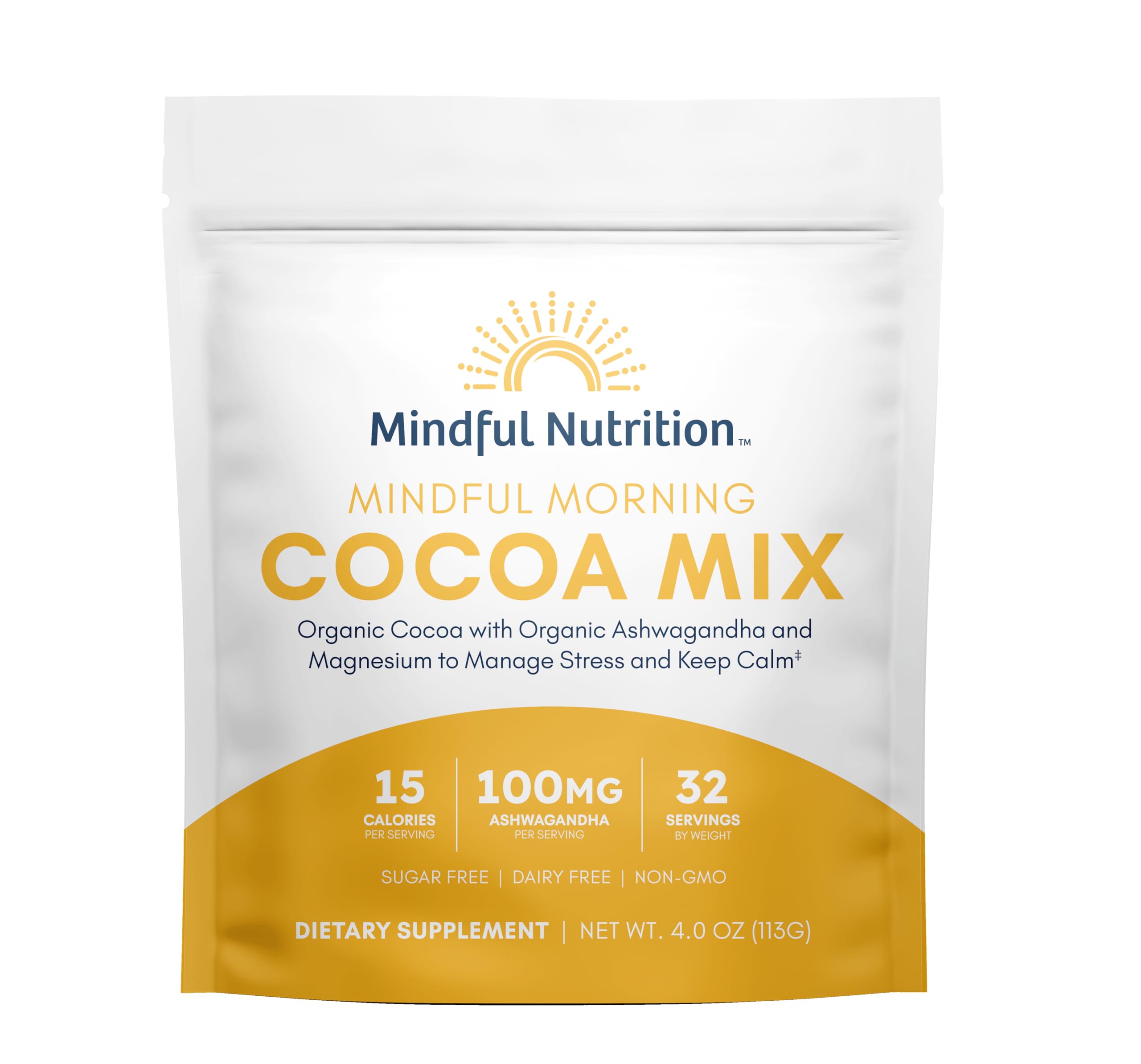 Mindful Nutrition front packaging showing product benefits and branding