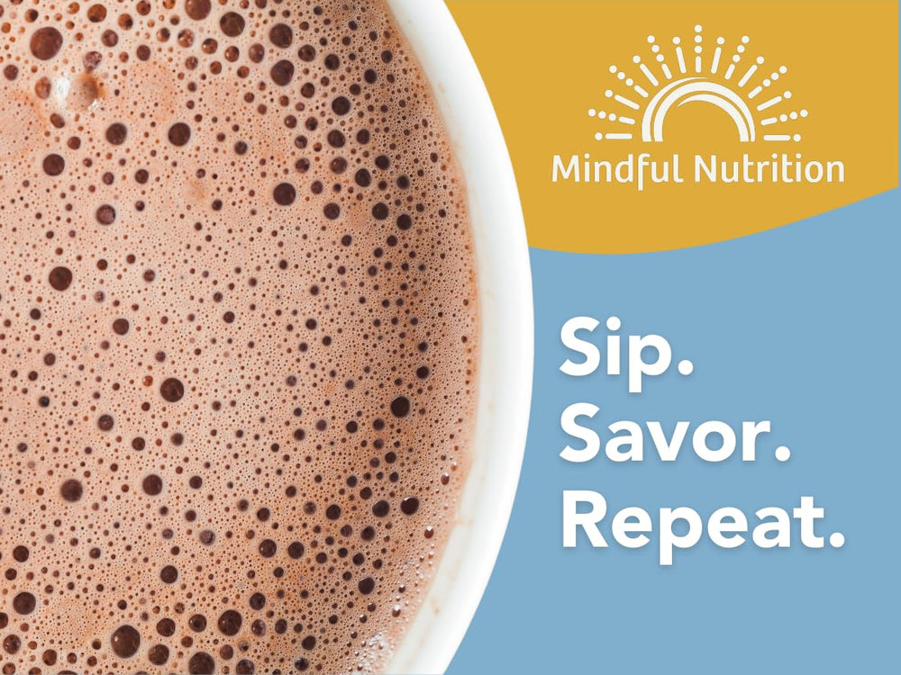 Mindful Nutrition label close-up showing ingredient and certification details