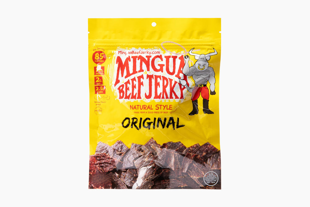 Mingua front packaging showing 6 oz bag and brand clarity