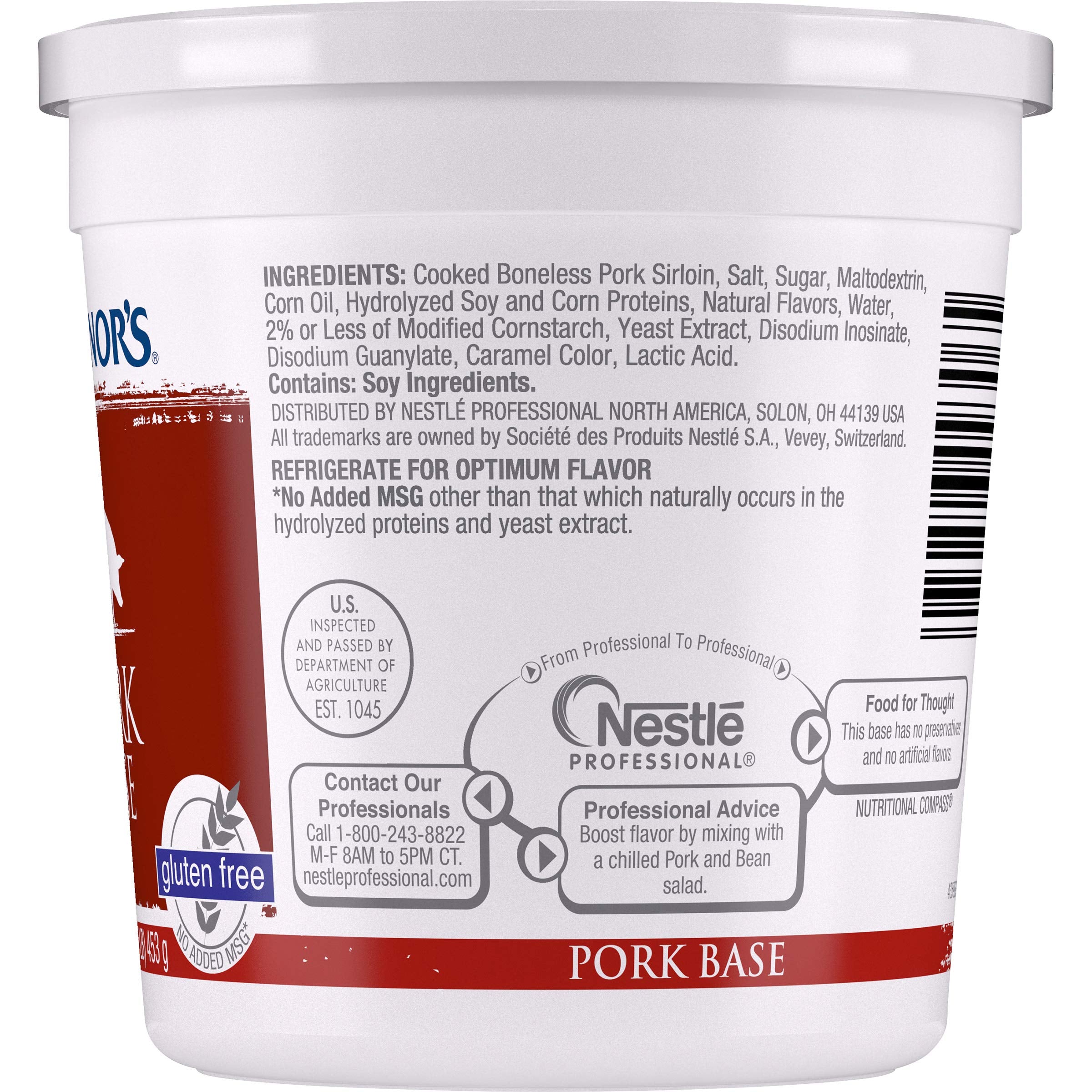 MINOR'S spoon with pork base paste highlighting rich texture and quick dissolving benefit