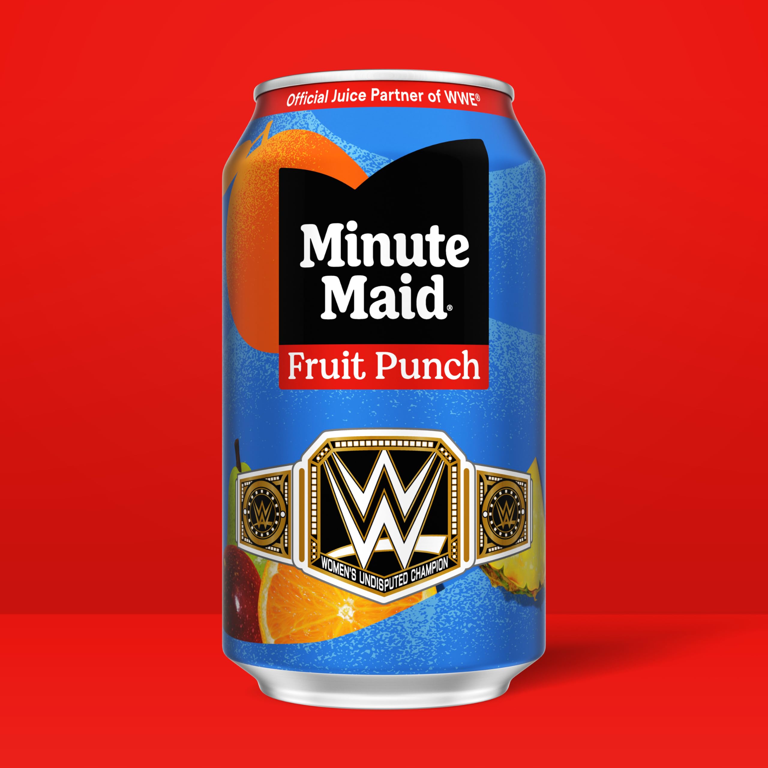 Minute Maid can in a lunchbox illustrating family-friendly packed beverage