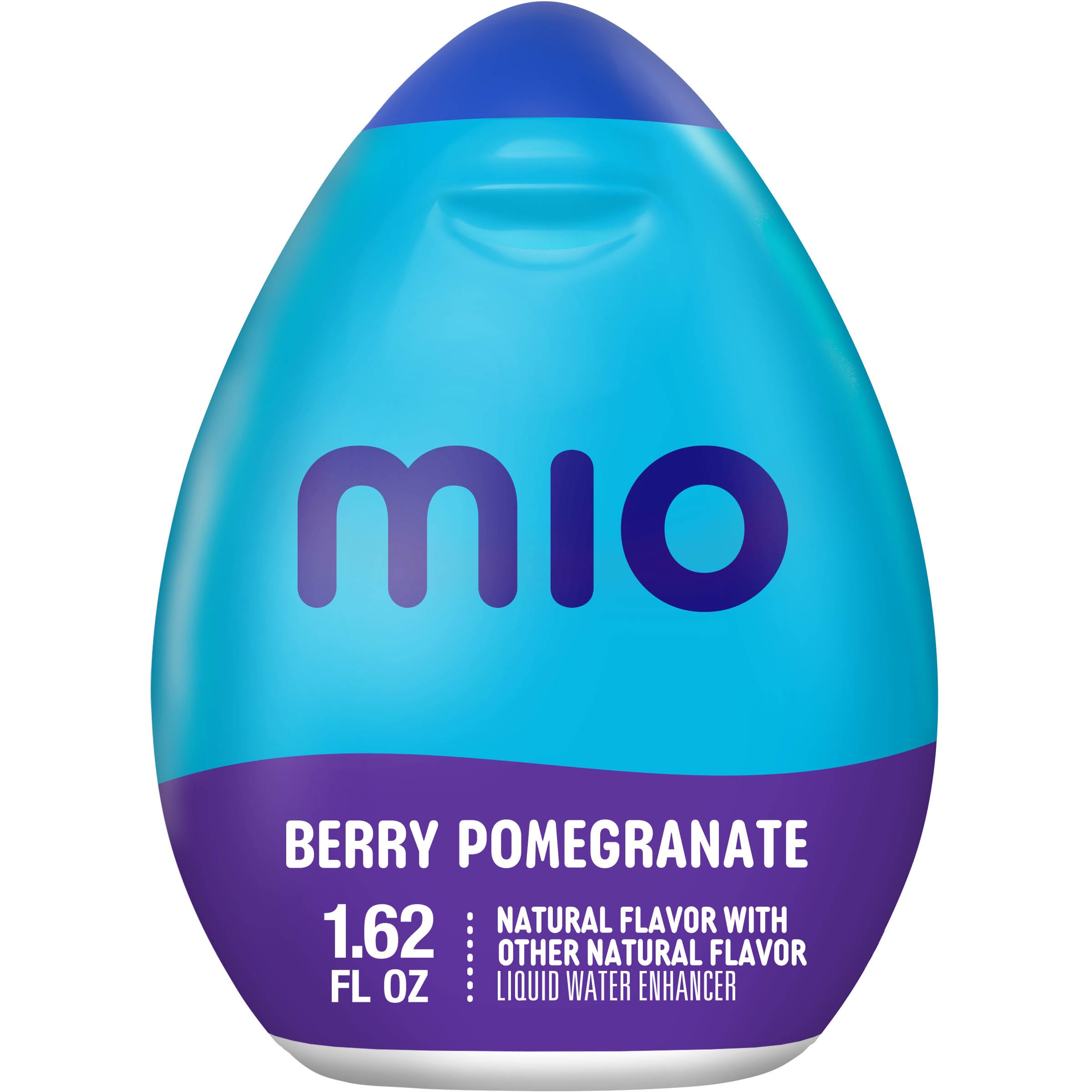 MiO bottle in hand to show compact size and convenient carry benefit