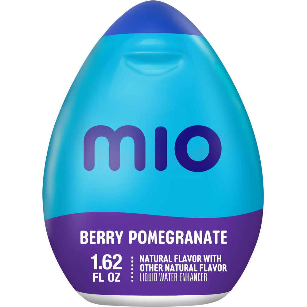 MiO bottle in hand to show compact size and convenient carry benefit
