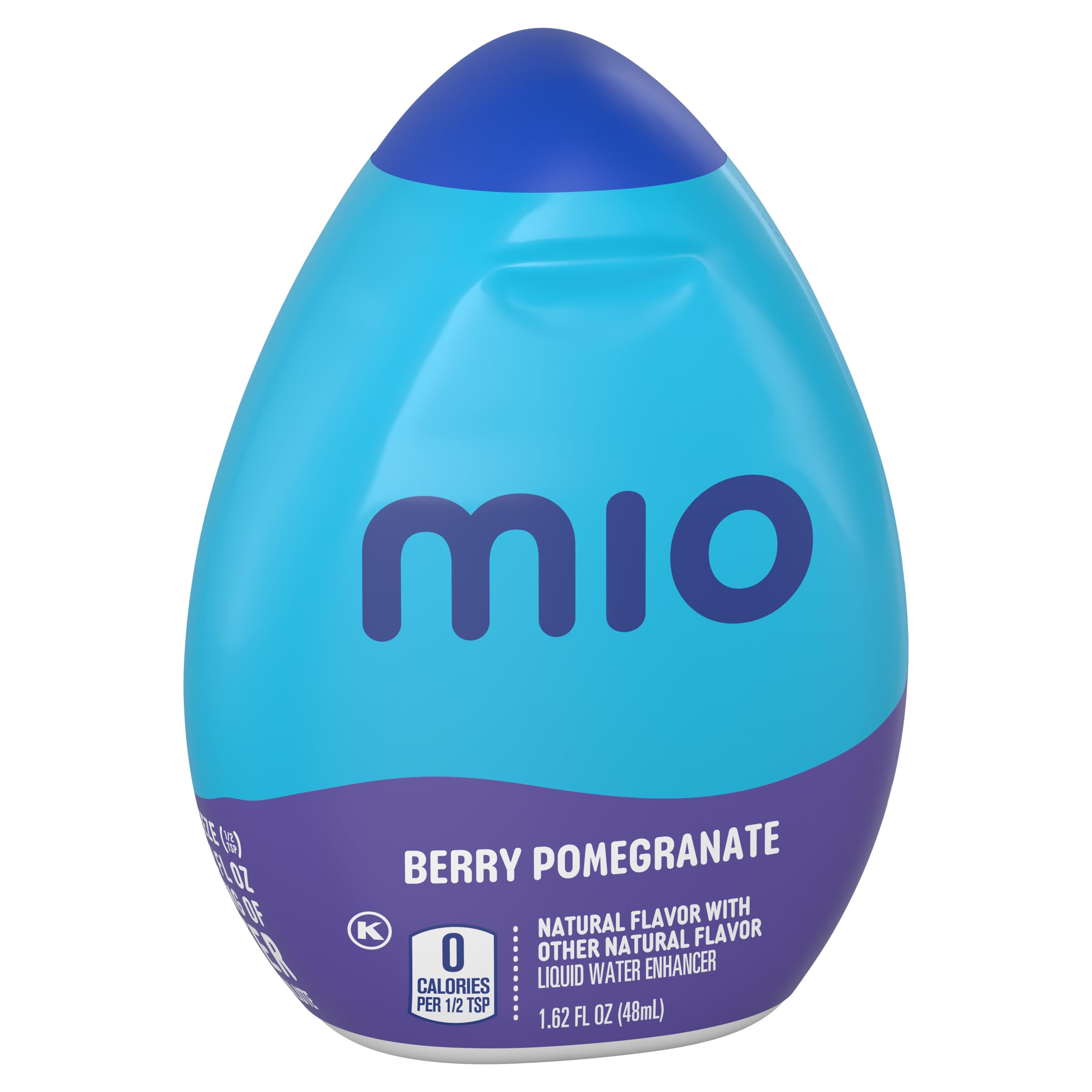 MiO drops dispersing in water illustrating quick mixing and visible flavor