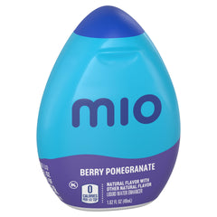 MiO drops dispersing in water illustrating quick mixing and visible flavor