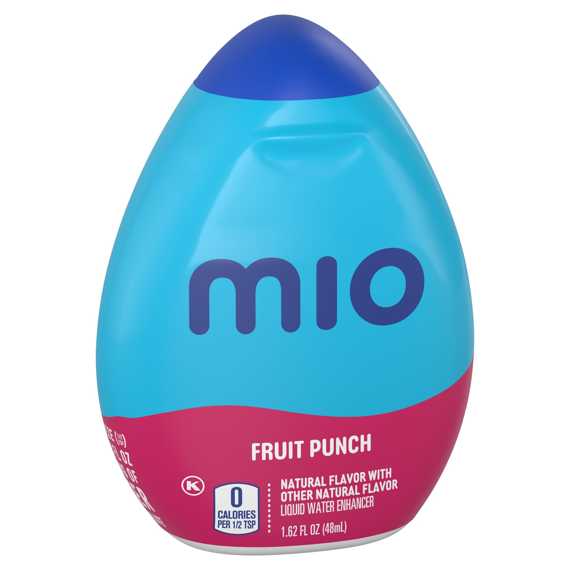 Mio Fruit Punch pouring into glass illustrating fast mixing and tasty hydration