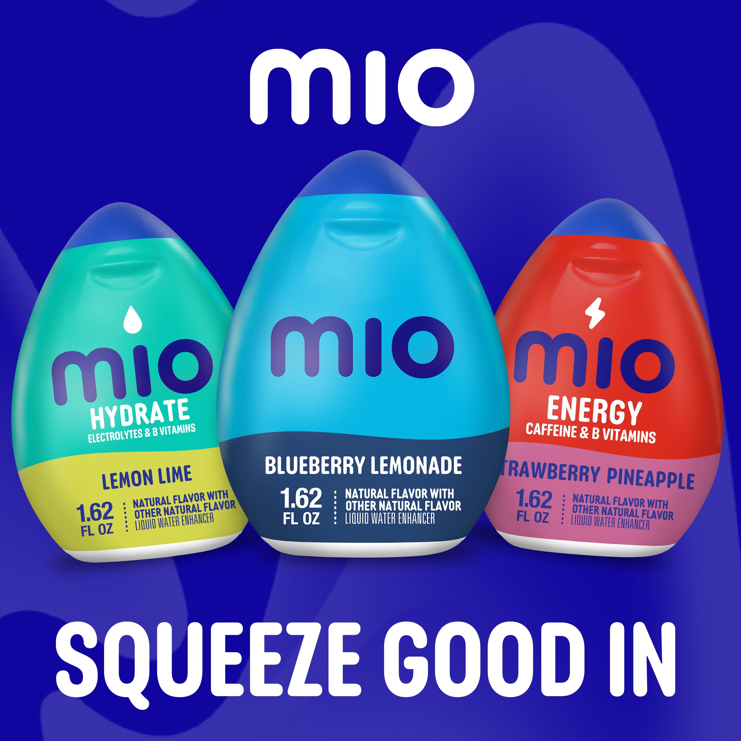 Mio bottle inside gym bag illustrating portability and post-workout refreshment