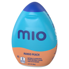 Mio mango peach added to gym bottle for on-the-go hydration