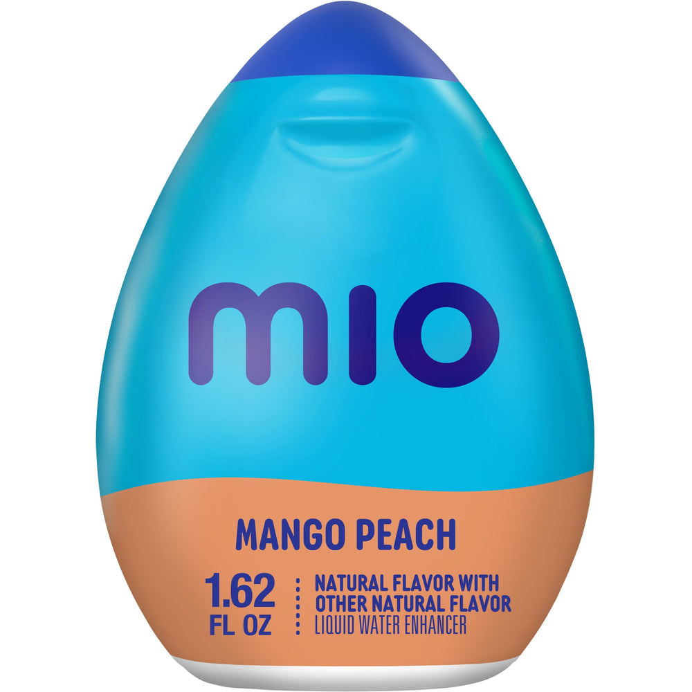 MiO Peach Mango front packaging showing bottle and label for quick identification and convenience