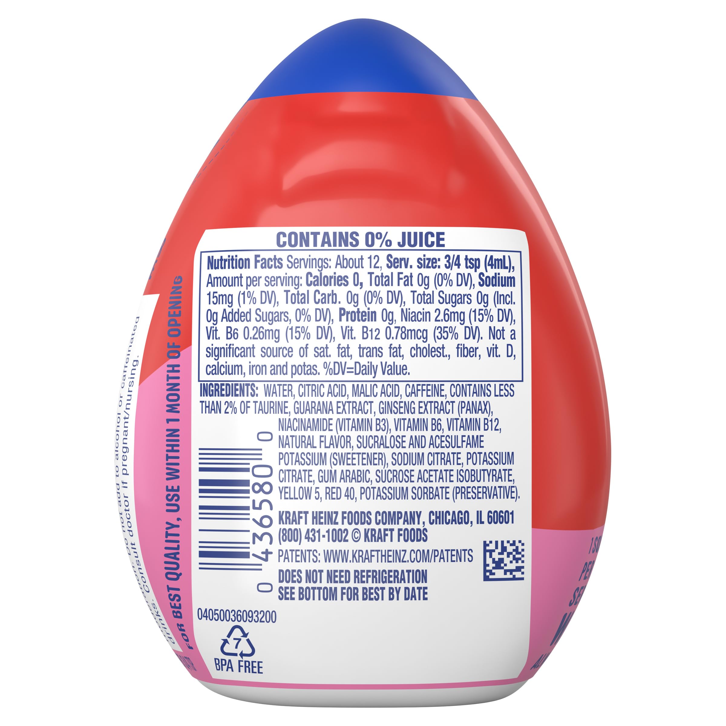 Close-up of Mio liquid drop highlighting concentrated flavor efficiency