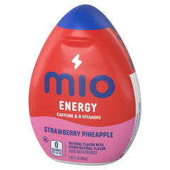 Mio pouring flavor into water showing easy customization of taste