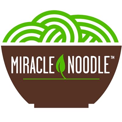 Miracle Noodle six-pack on kitchen counter illustrating pantry-ready convenience
