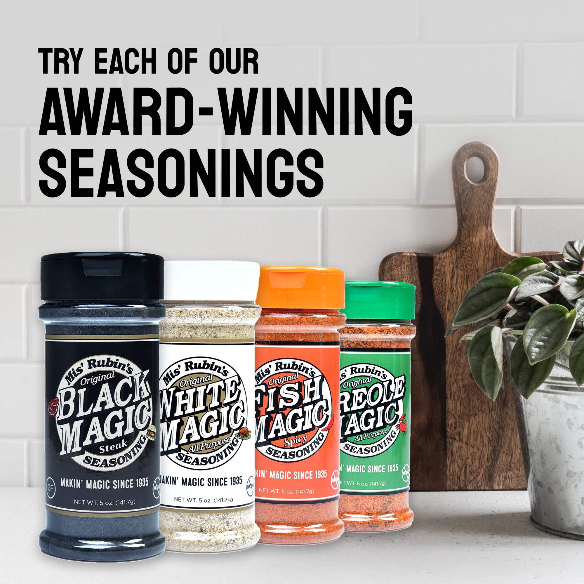 MIS' RUBIN'S BLACK MAGIC in a backyard grill setting sparking inspiration for cooks