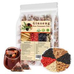 Miss feel front packaging showing product name and 25 pyramid bags, clear benefits