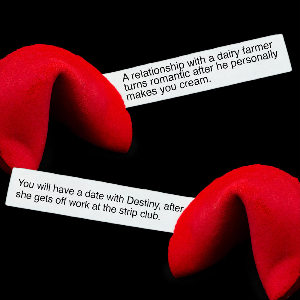 Miss Fortunes cookie edge texture close-up, shows crisp vegan crunch