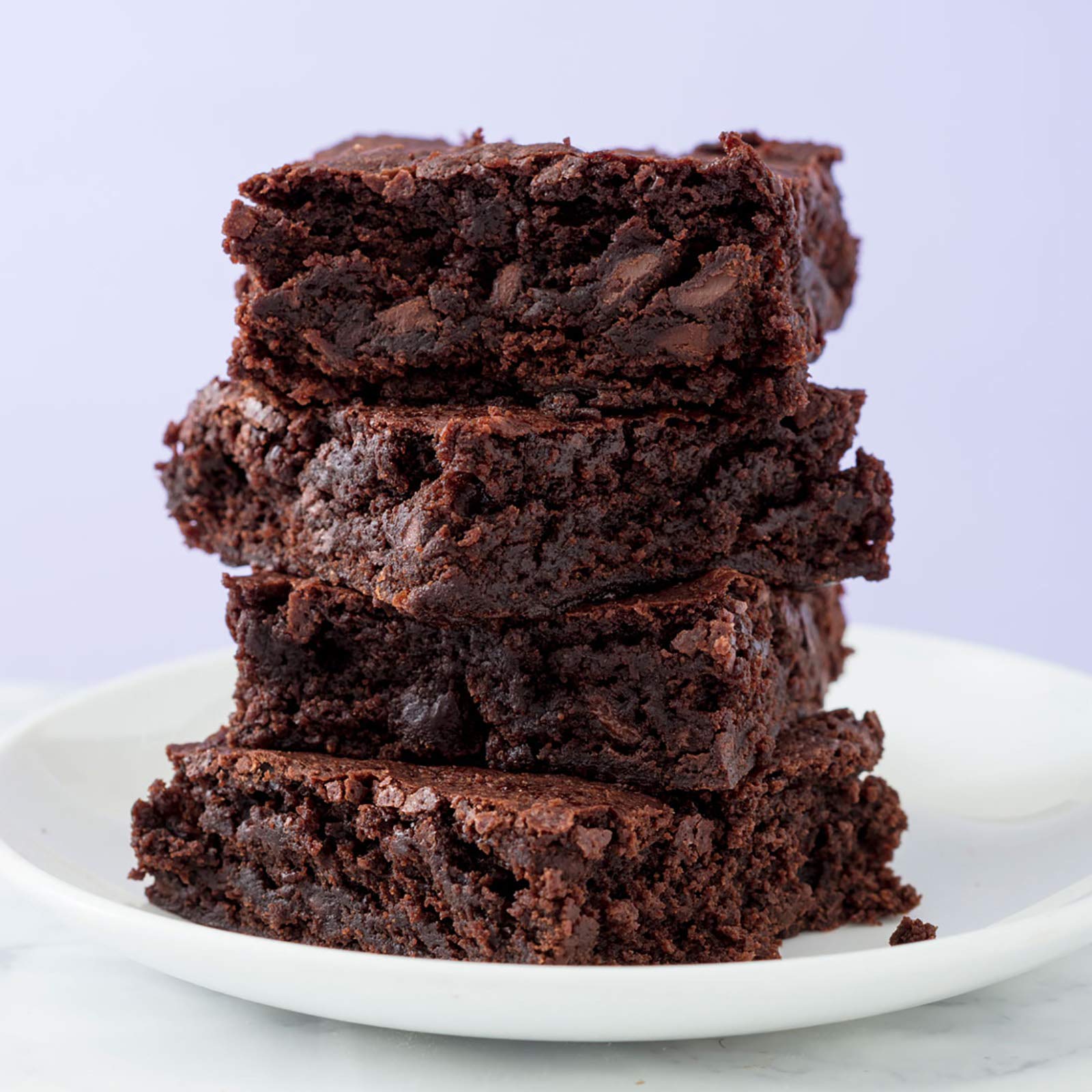 Miss Jones Baking lifestyle kitchen setting with finished brownies showcasing family-ready benefit