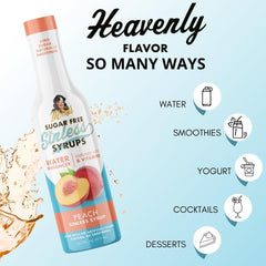 Miss Mary's label detail highlighting ingredients and natural sweeteners