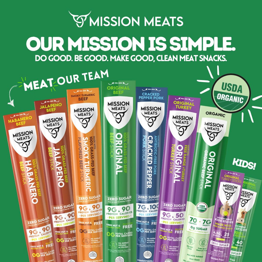 Raw ingredients and sourcing with Mission Meats emphasizing clean meats