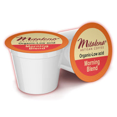 Mitalena front packaging showing 72-count and organic benefits
