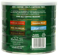 MJB close-up of ground coffee texture highlighting full-bodied aroma