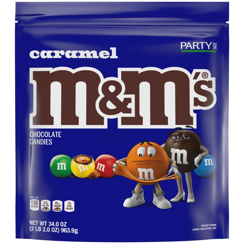 M&M's resealable zipper top close-up preserving freshness between uses