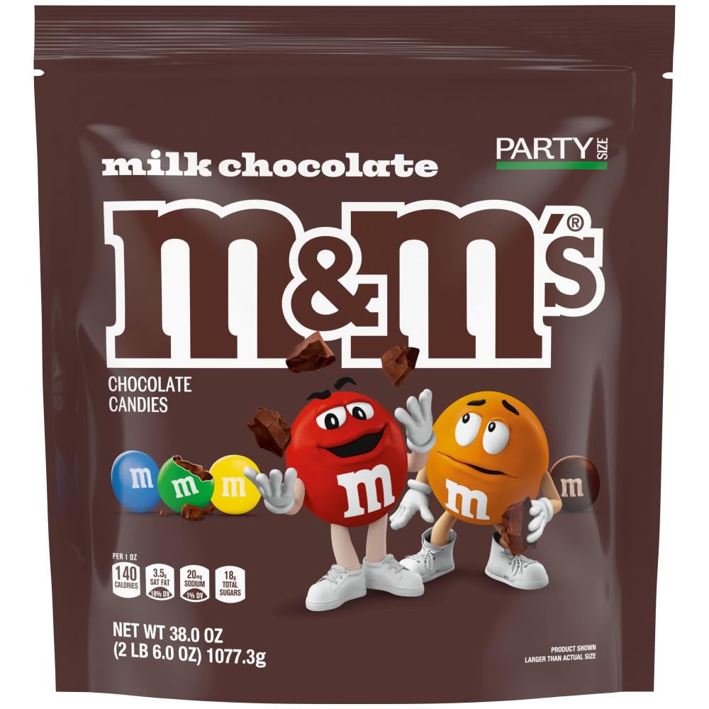 M&M's close-up of colorful candy shells highlighting fresh texture